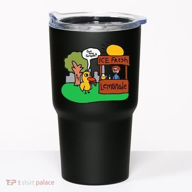 Ice Fresh Lemonade Got Any Grapes Duck Funny Gift Tumbler