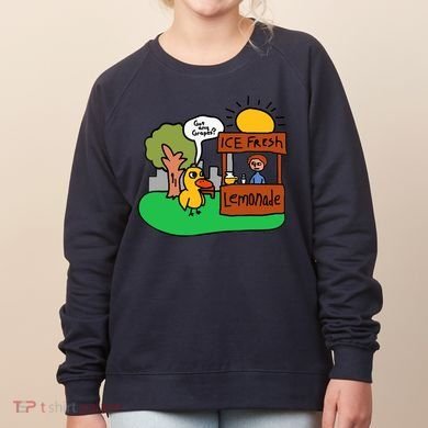 Ice Fresh Lemonade Got Any Grapes Duck Funny Gift Women's Sweatshirt