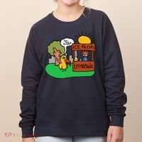 Ice Fresh Lemonade Got Any Grapes Duck Funny Gift Women's Sweatshirt thumb 0