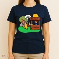 Ice Fresh Lemonade Got Any Grapes Duck Funny Gift T-Shirt thumb 4