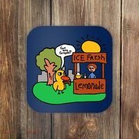 Ice Fresh Lemonade Got Any Grapes Duck Funny Gift Coaster thumb 0