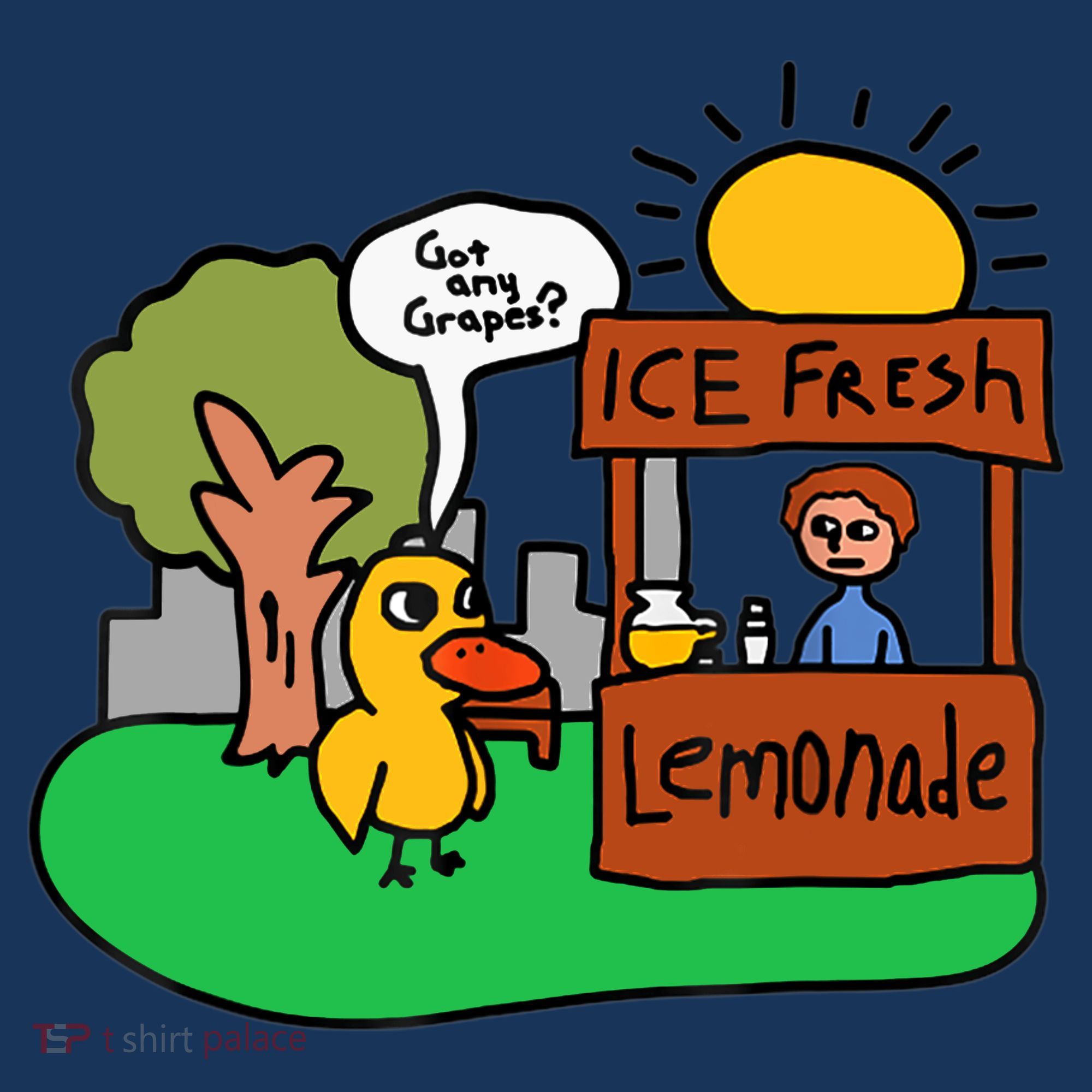 Ice Fresh Lemonade Got Any Grapes Duck Funny Gift Coaster