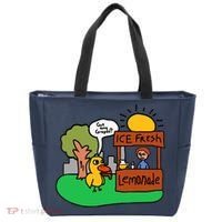 Ice Fresh Lemonade Got Any Grapes Duck Funny Gift Tote Bag thumb 0