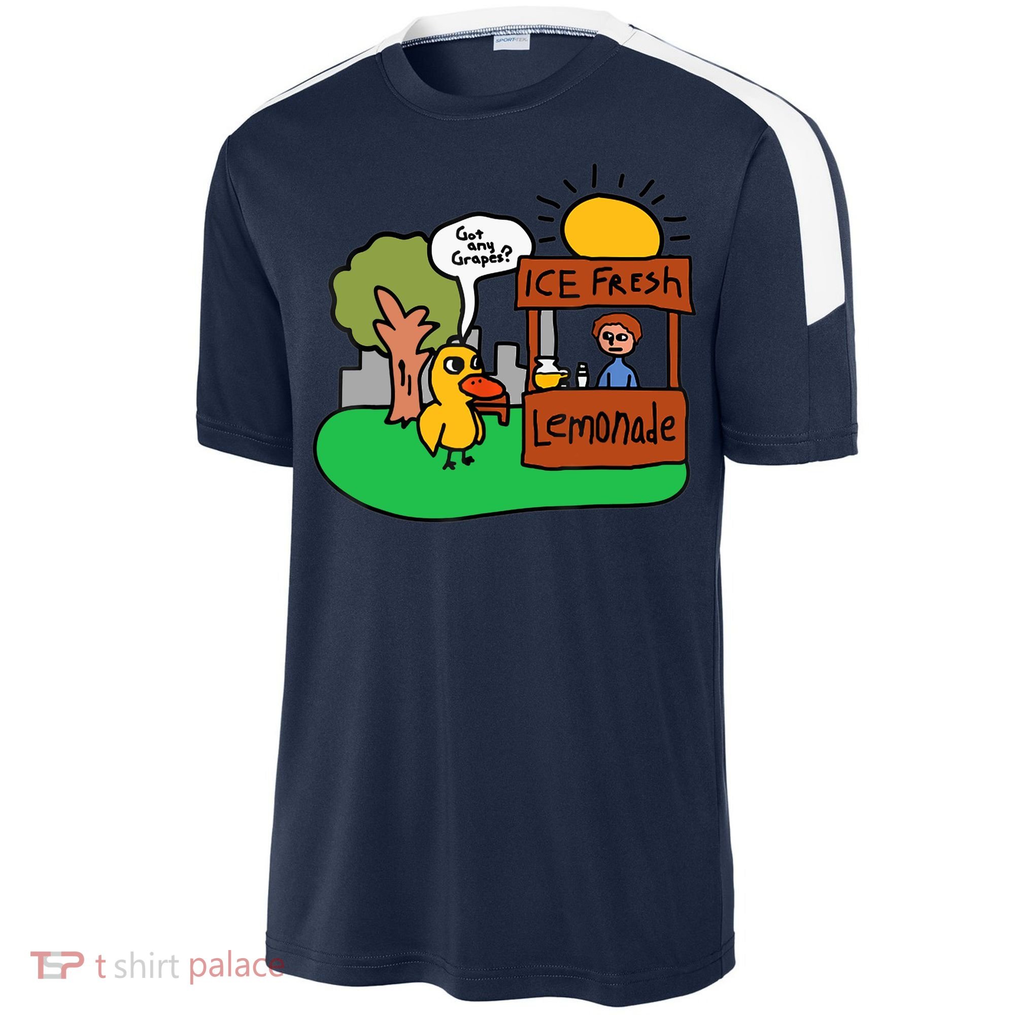 Ice Fresh Lemonade Got Any Grapes Duck Funny Gift Sport-Tek Competitor United Soccer Jersey