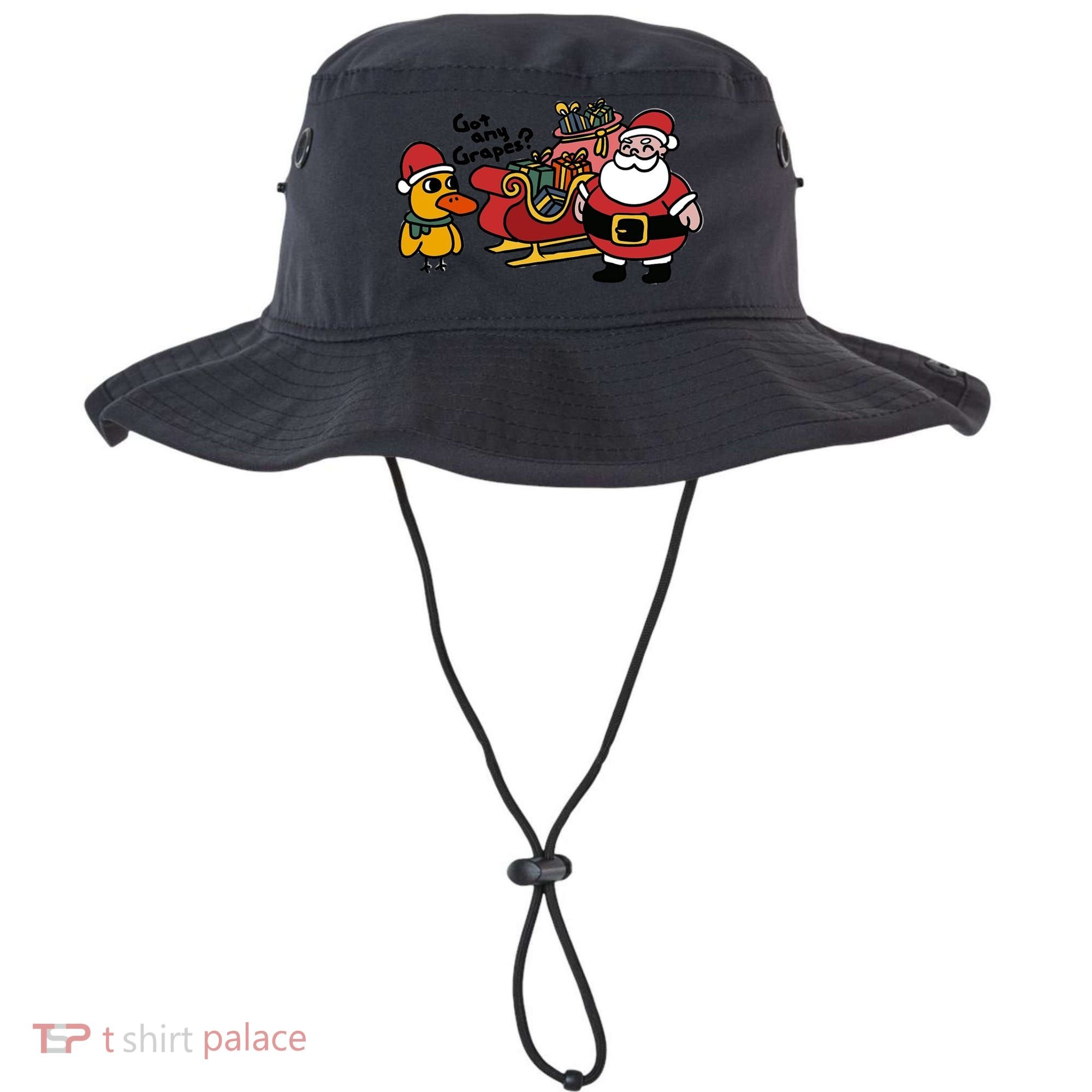 Ice Fresh Lemonade Got Any Grapes Duck Funny Christmas Funny Gift Bucket Hat