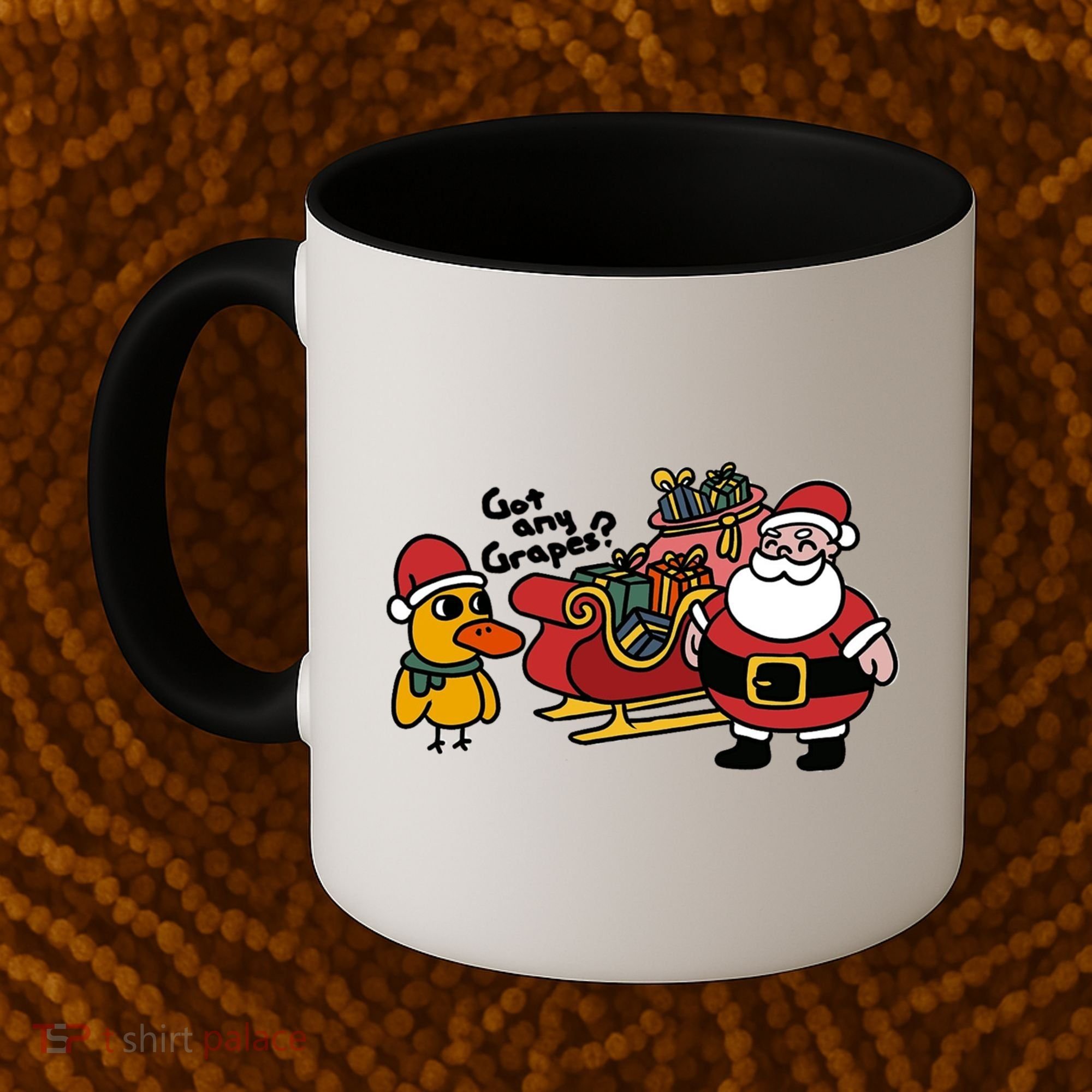 Ice Fresh Lemonade Got Any Grapes Duck Funny Christmas Funny Gift Coffee Mug