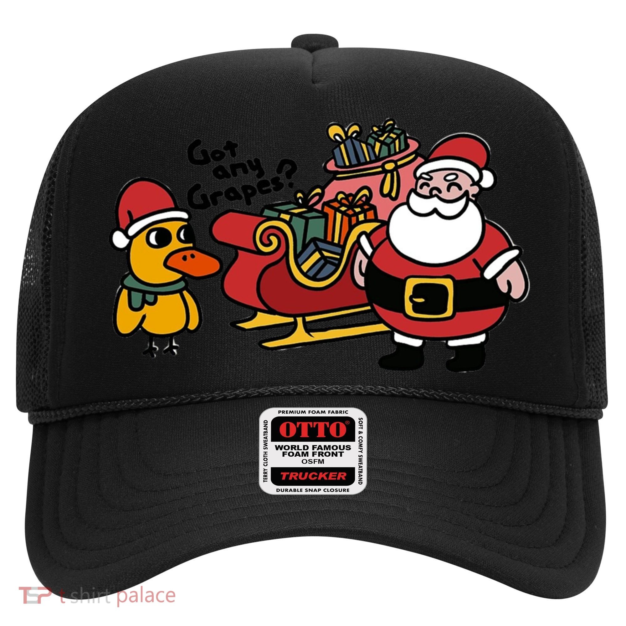 Ice Fresh Lemonade Got Any Grapes Duck Funny Christmas Funny Gift Hat