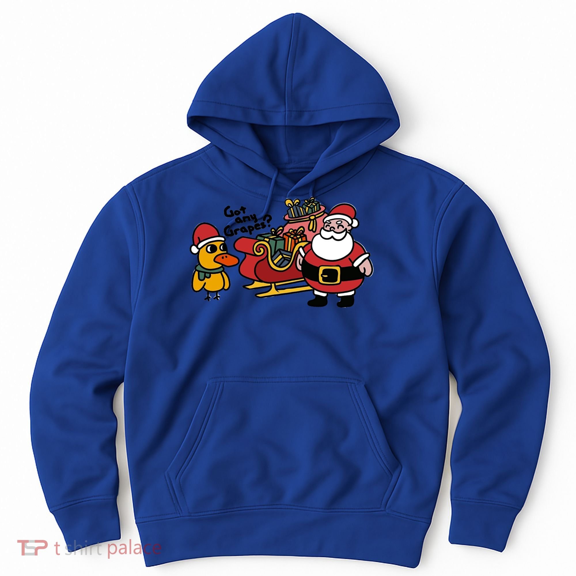 Ice Fresh Lemonade Got Any Grapes Duck Funny Christmas Funny Gift Hoodie