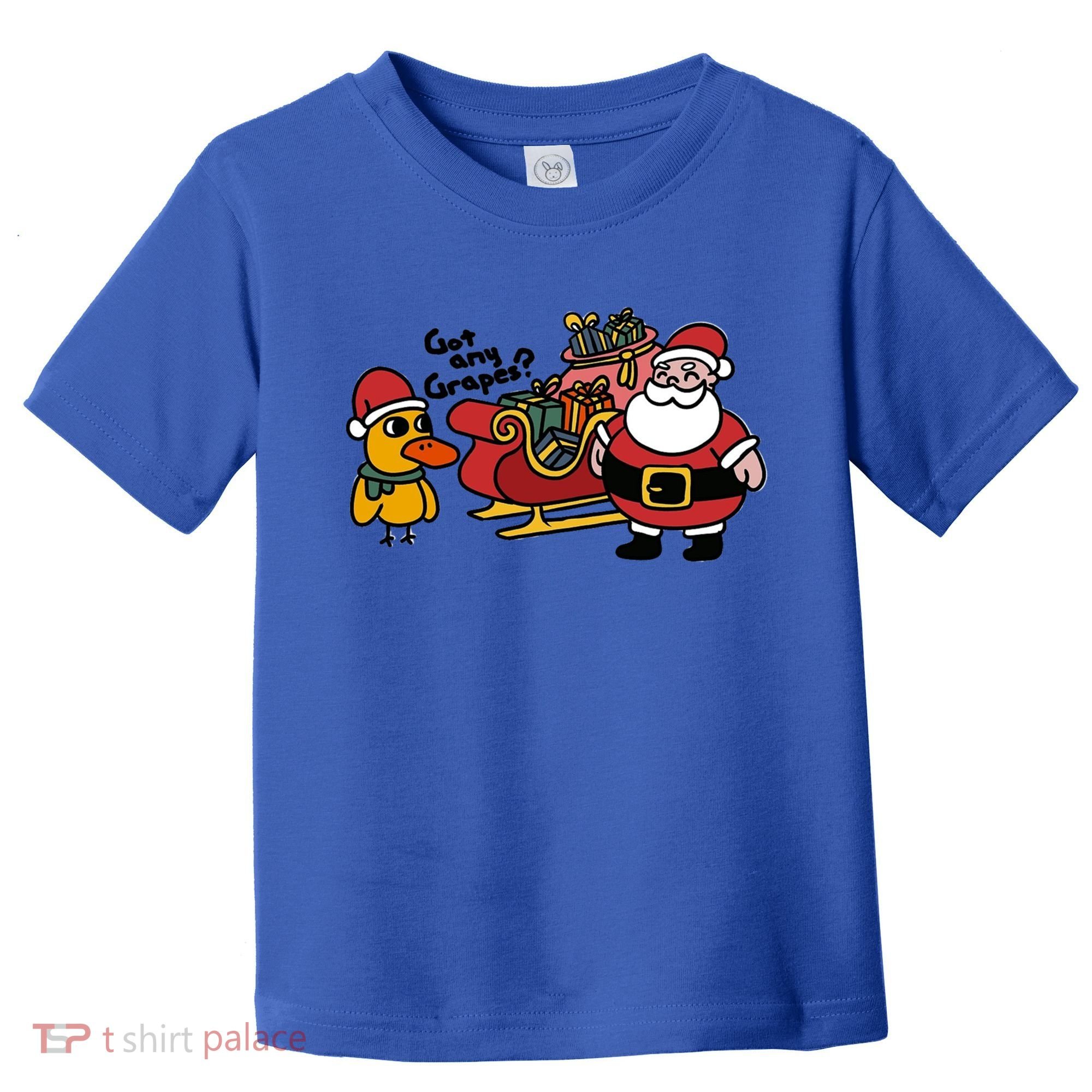 Ice Fresh Lemonade Got Any Grapes Duck Funny Christmas Funny Gift Toddler T-Shirt