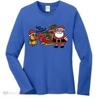 Ice Fresh Lemonade Got Any Grapes Duck Funny Christmas Funny Gift Women's Long Sleeve Shirt thumb 0
