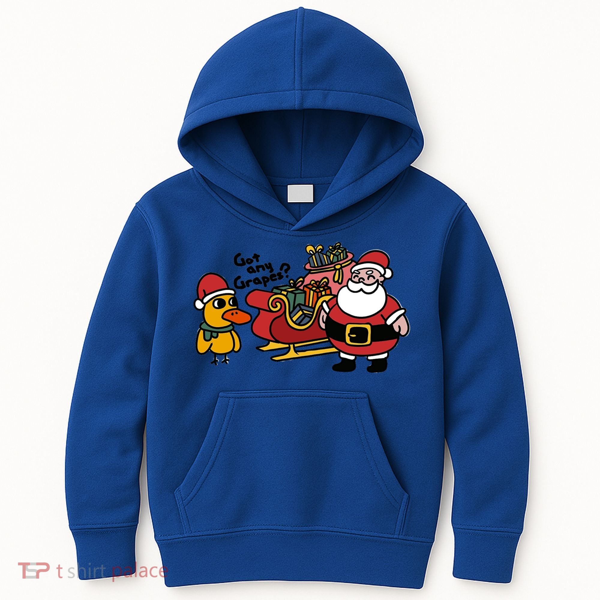 Ice Fresh Lemonade Got Any Grapes Duck Funny Christmas Funny Gift Kids Hoodie