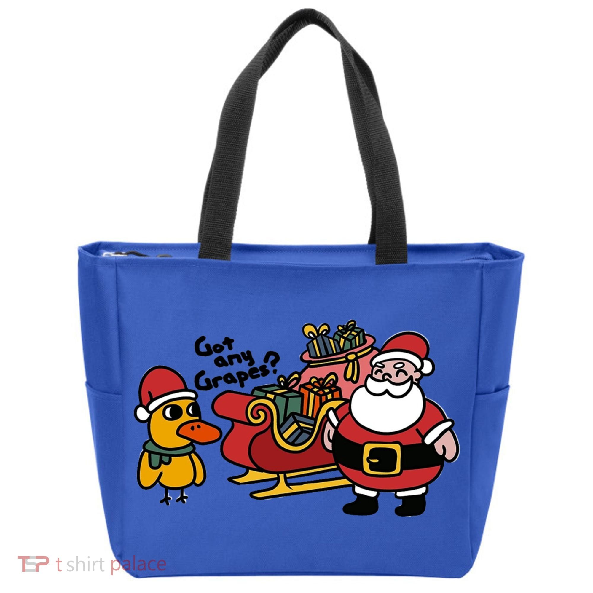Ice Fresh Lemonade Got Any Grapes Duck Funny Christmas Funny Gift Tote Bag