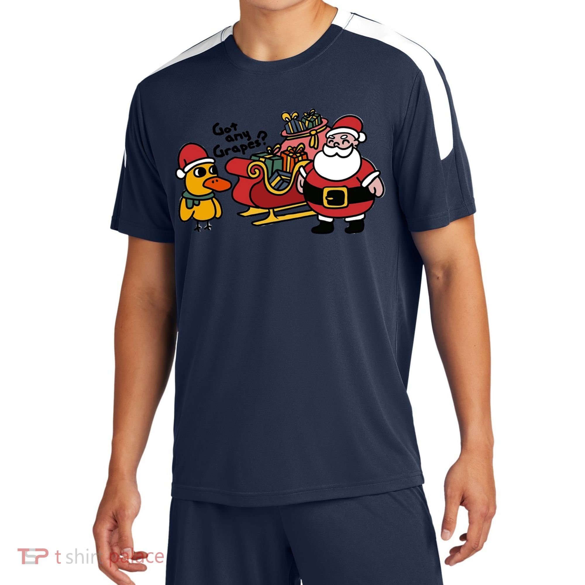 Ice Fresh Lemonade Got Any Grapes Duck Funny Christmas Funny Gift Sport-Tek Competitor United Soccer Jersey