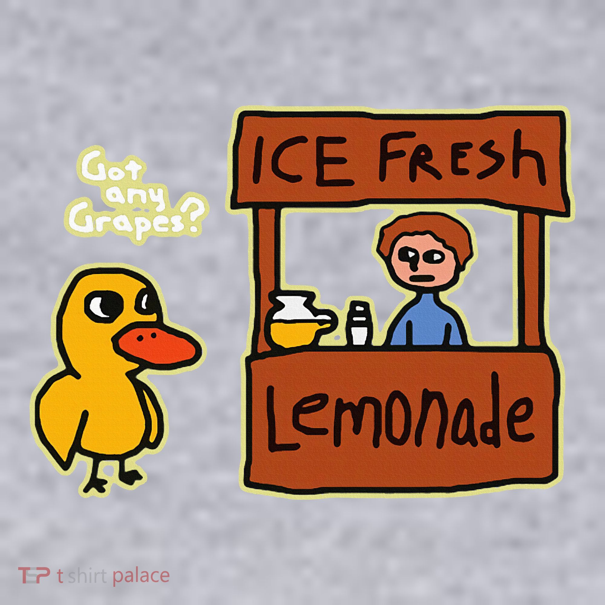 Ice Fresh Lemonade Duck Funny Got Any Grapes Love Gift Women's Sweatshirt