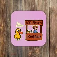 Ice Fresh Lemonade Duck Funny Got Any Grapes Love Gift Coaster thumb 0
