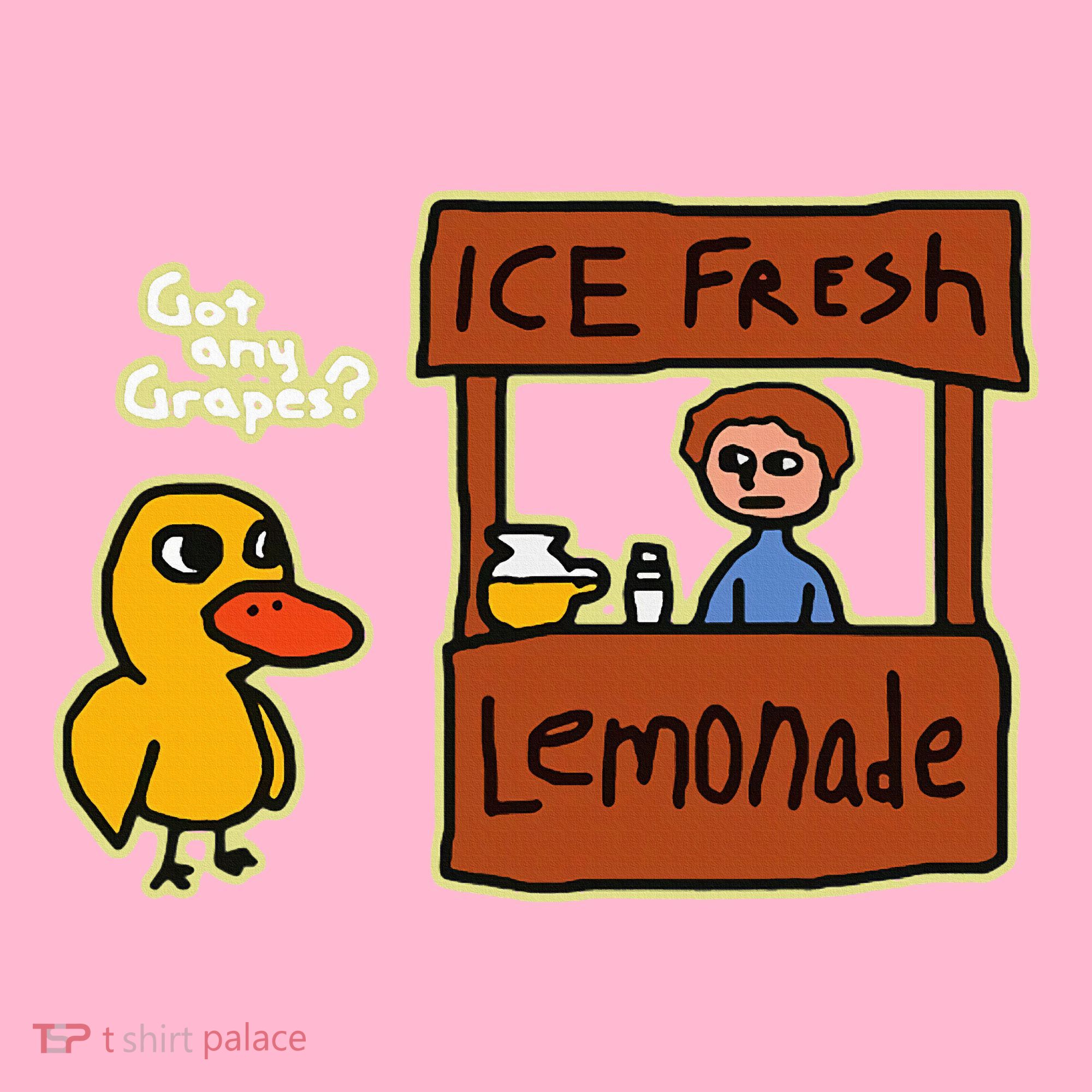 Ice Fresh Lemonade Duck Funny Got Any Grapes Love Gift Coaster