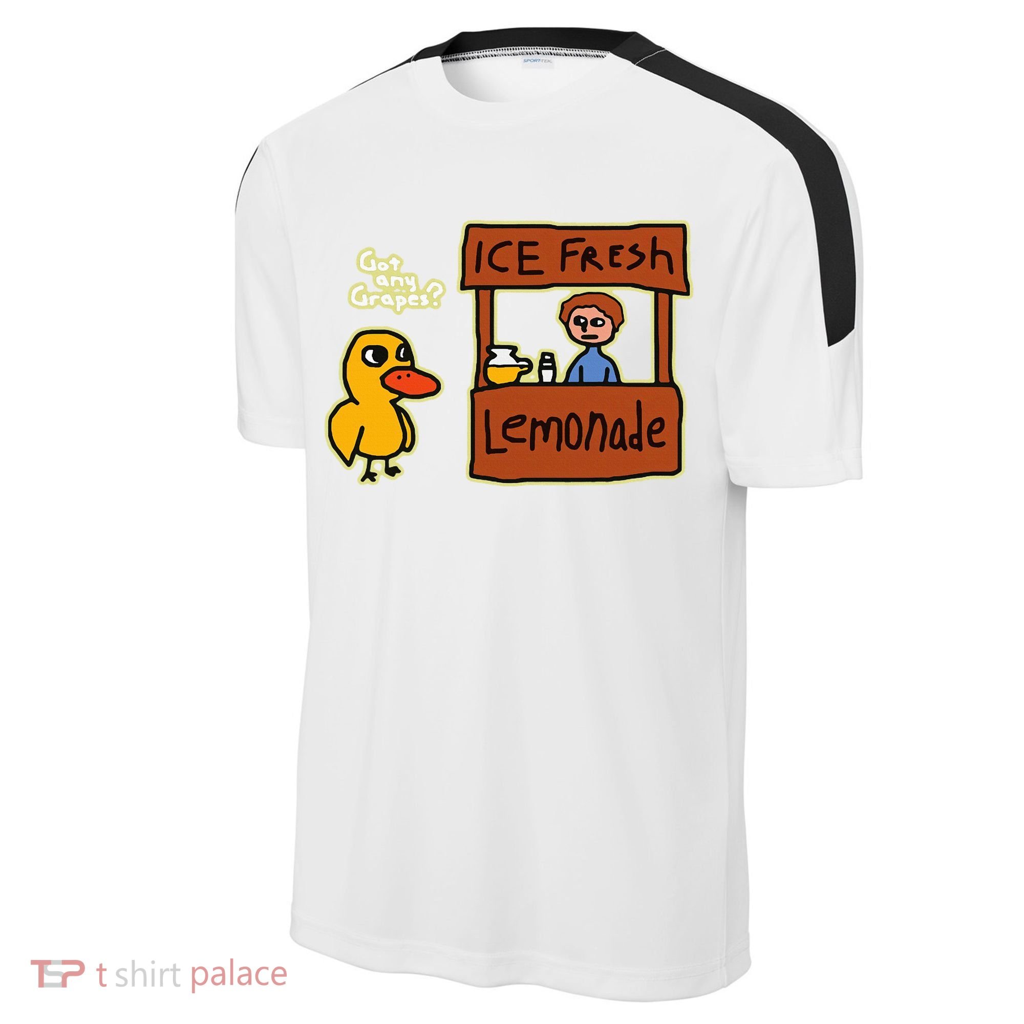 Ice Fresh Lemonade Duck Funny Got Any Grapes Love Gift Sport-Tek Competitor United Soccer Jersey