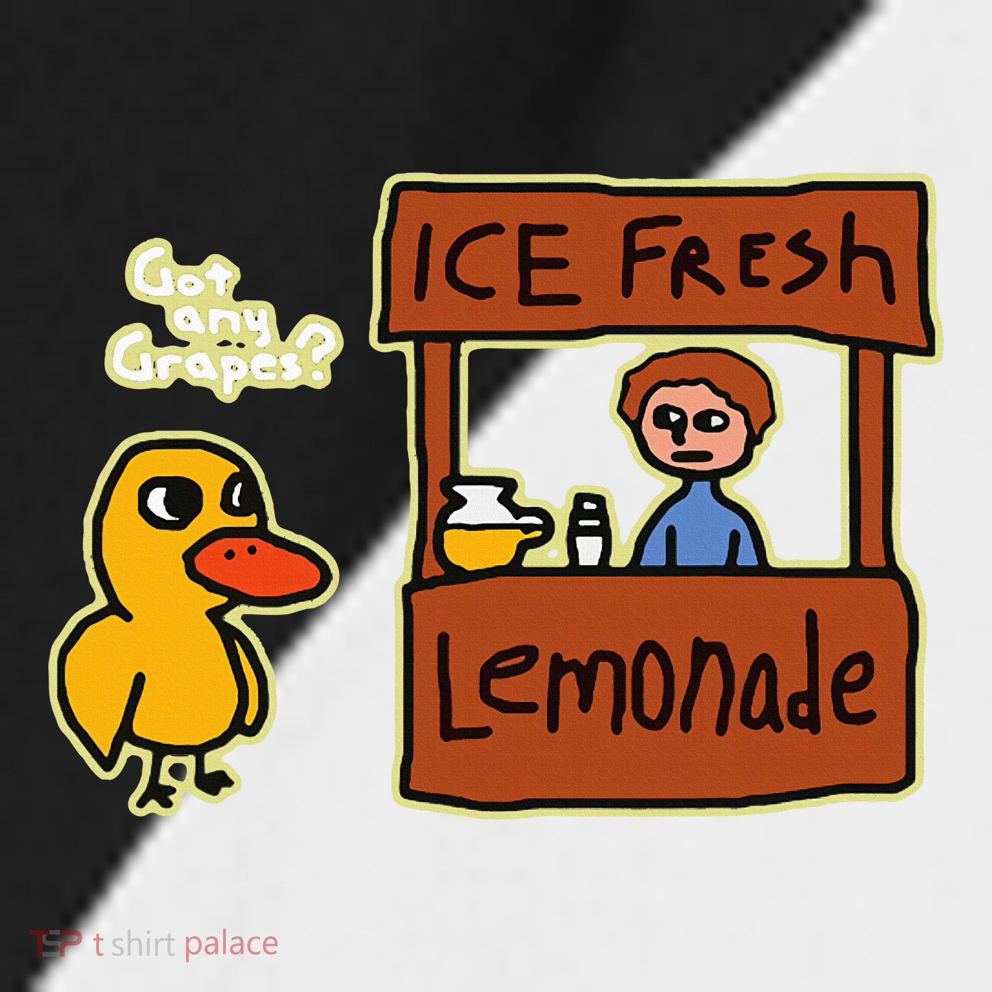 Ice Fresh Lemonade Duck Funny Got Any Grapes Love Gift Sport-Tek Competitor United Soccer Jersey