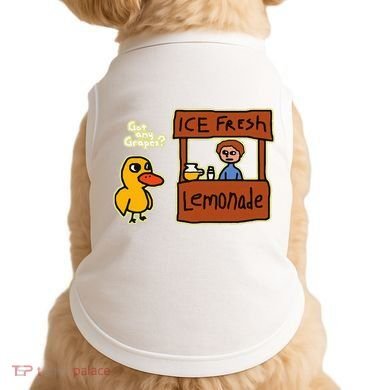 Ice Fresh Lemonade Duck Funny Got Any Grapes Love Gift Doggie Tank