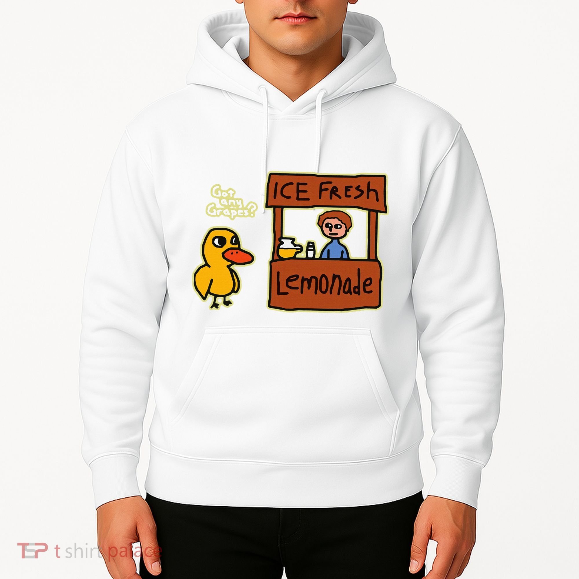 Ice Fresh Lemonade Duck Funny Got Any Grapes Love Gift Hoodie