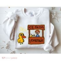 Ice Fresh Lemonade Duck Funny Got Any Grapes Love Gift Sweatshirt thumb 2