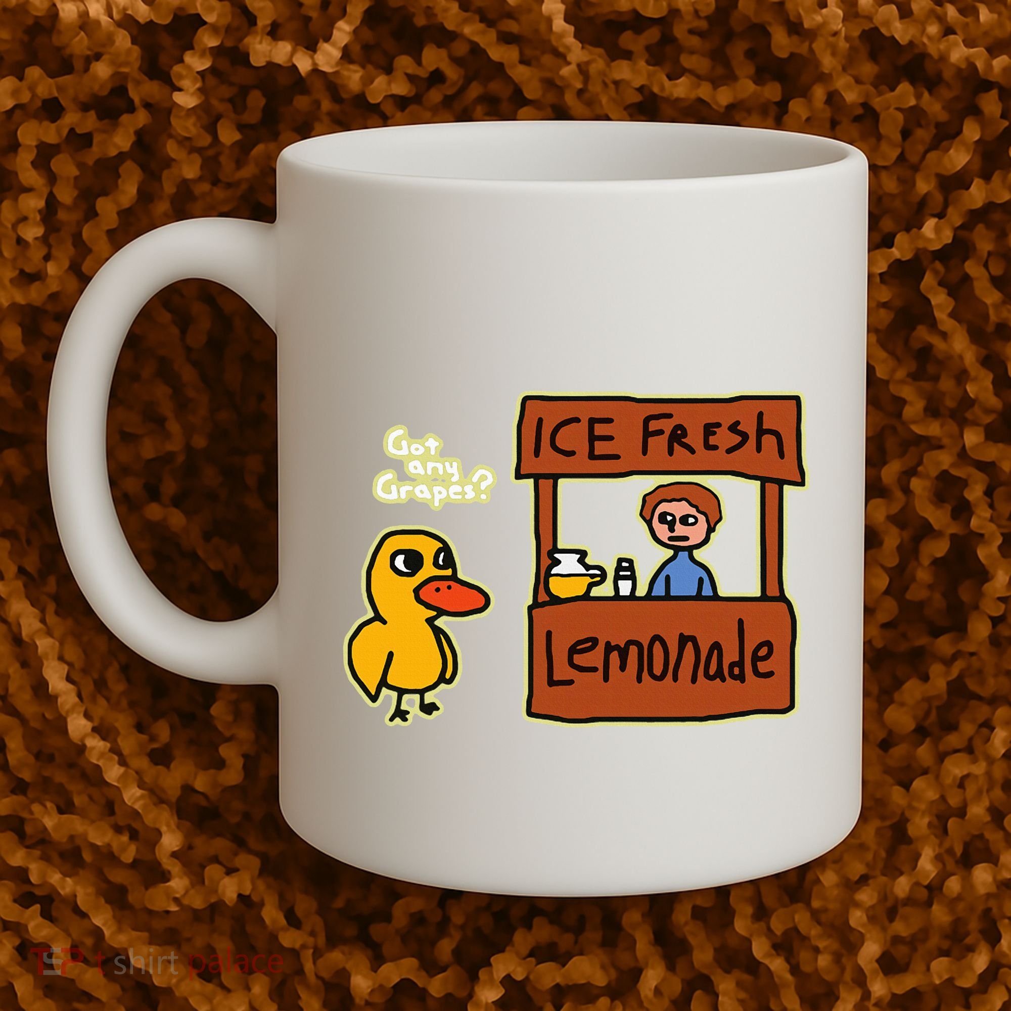 Ice Fresh Lemonade Duck Funny Got Any Grapes Love Gift Coffee Mug