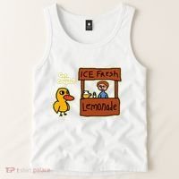 Ice Fresh Lemonade Duck Funny Got Any Grapes Love Gift Tank Top thumb 2