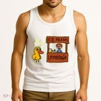 Ice Fresh Lemonade Duck Funny Got Any Grapes Love Gift Tank Top thumb 3