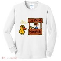 Ice Fresh Lemonade Duck Funny Got Any Grapes Love Gift Kids Long Sleeve Shirt thumb 0