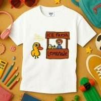 Ice Fresh Lemonade Duck Funny Got Any Grapes Love Gift Kids T-Shirt thumb 3