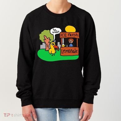 Ice Fresh Lemonade Got Any Grapes Duck Funny Gift  Women's Sweatshirt