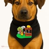 Ice Fresh Lemonade Got Any Grapes Duck Funny Gift  USA-Made Doggie Bandana thumb 1