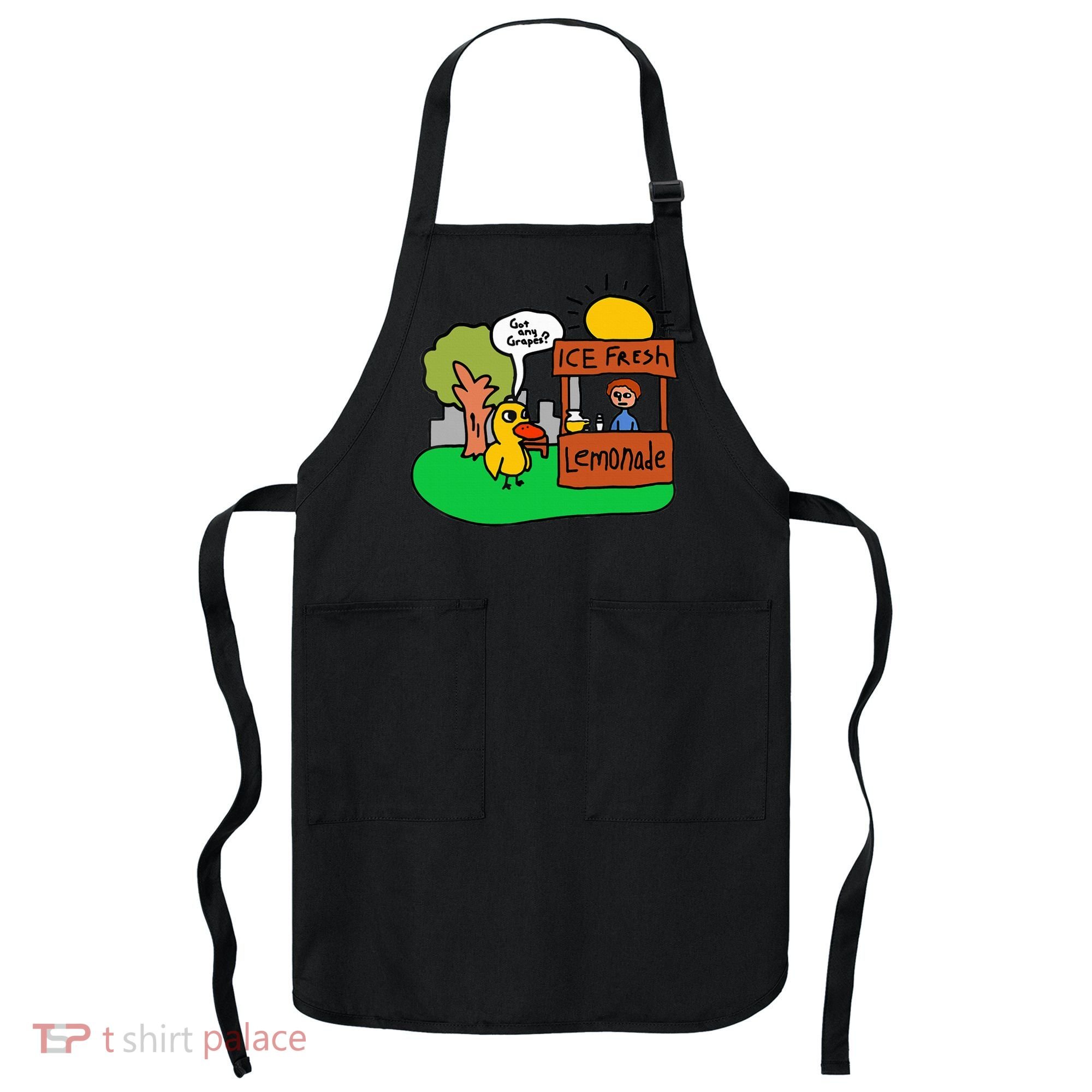 Ice Fresh Lemonade Got Any Grapes Duck Funny Gift  Apron