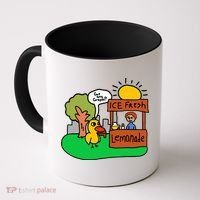 Ice Fresh Lemonade Got Any Grapes Duck Funny Gift  Coffee Mug thumb 0