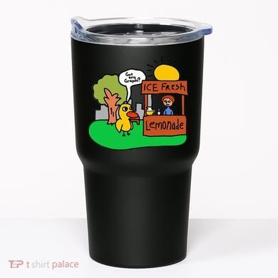 Ice Fresh Lemonade Got Any Grapes Duck Funny Gift  Tumbler