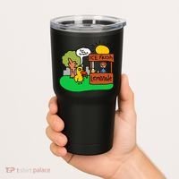 Ice Fresh Lemonade Got Any Grapes Duck Funny Gift  Tumbler thumb 2