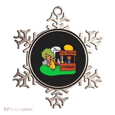 Ice Fresh Lemonade Got Any Grapes Duck Funny Gift  Ornament