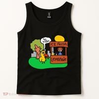 Ice Fresh Lemonade Got Any Grapes Duck Funny Gift  Tank Top thumb 2