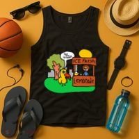 Ice Fresh Lemonade Got Any Grapes Duck Funny Gift  Tank Top thumb 4