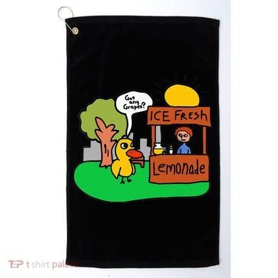 Ice Fresh Lemonade Got Any Grapes Duck Funny Gift  Golf Towel
