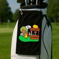 Ice Fresh Lemonade Got Any Grapes Duck Funny Gift  Golf Towel thumb 2