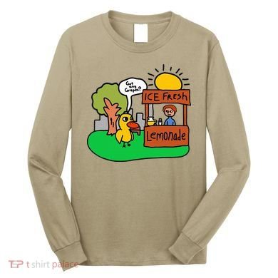Ice Fresh Lemonade Got Any Grapes Duck Funny Gift  Long Sleeve Shirt