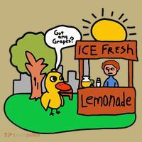 Ice Fresh Lemonade Got Any Grapes Duck Funny Gift  Sweatshirt thumb 2