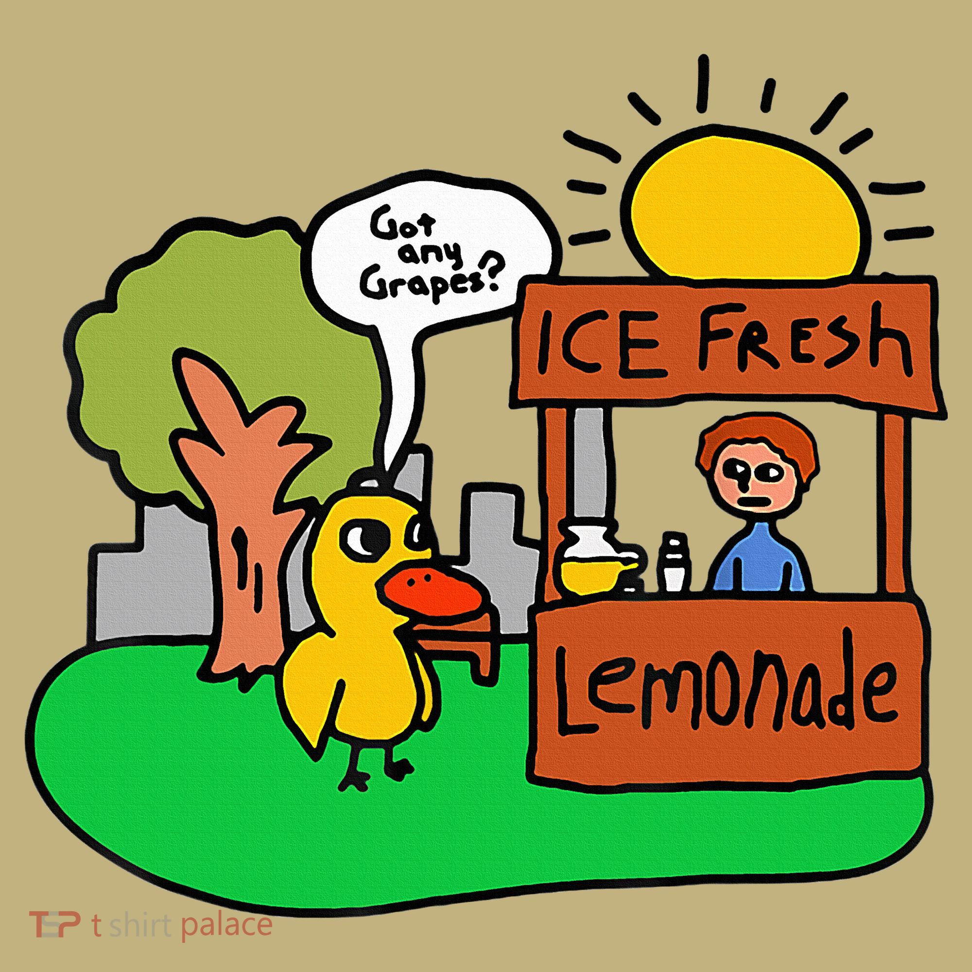 Ice Fresh Lemonade Got Any Grapes Duck Funny Gift  Sweatshirt