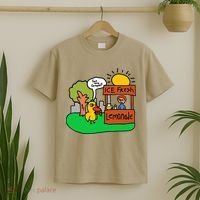Ice Fresh Lemonade Got Any Grapes Duck Funny Gift  T-Shirt thumb 2
