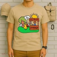 Ice Fresh Lemonade Got Any Grapes Duck Funny Gift  T-Shirt thumb 6
