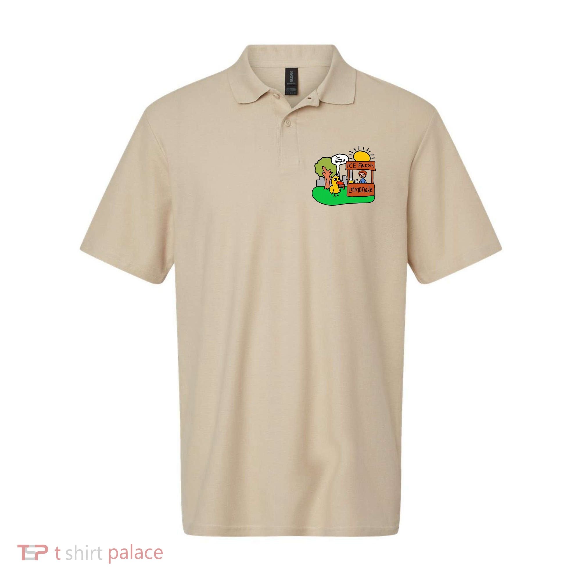 Ice Fresh Lemonade Got Any Grapes Duck Funny Gift  Polo