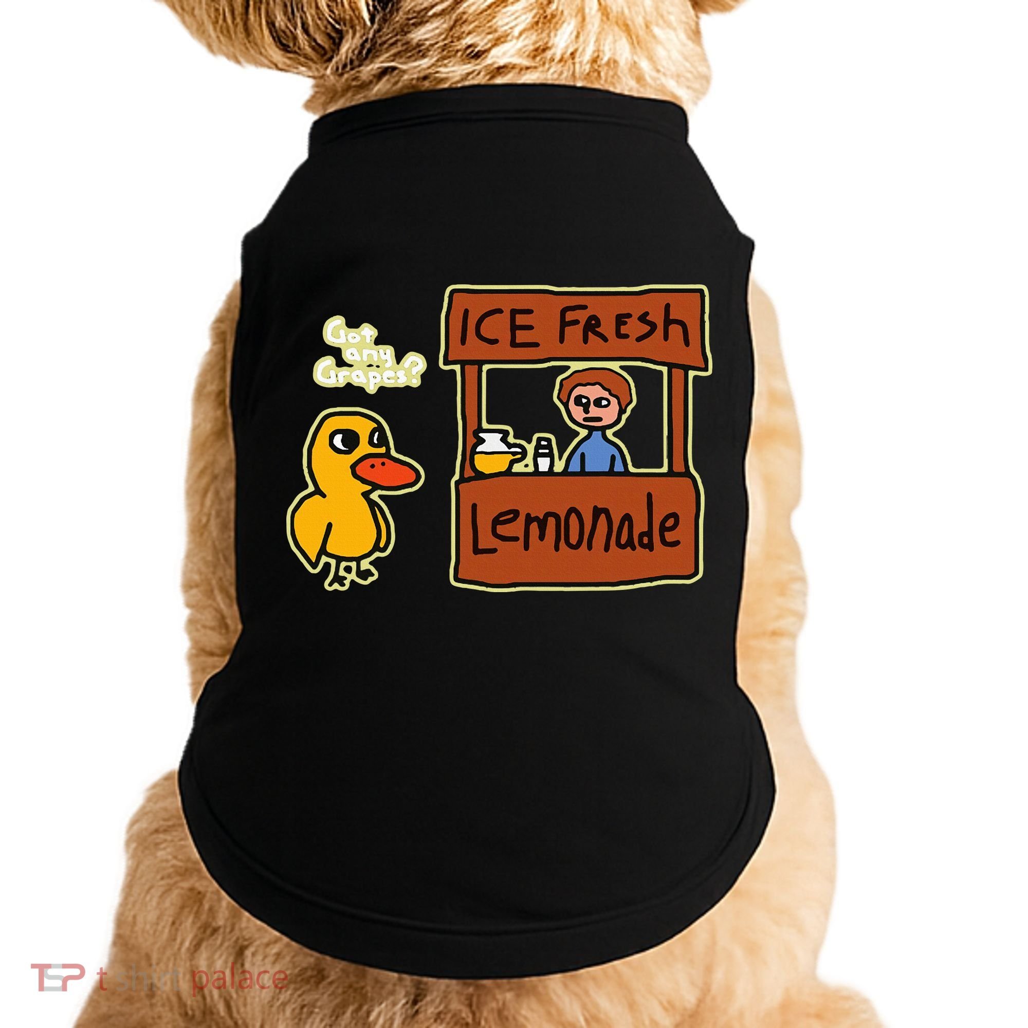 Ice Fresh Lemonade Duck Funny Got Any Grapes Love Gift Doggie Tank