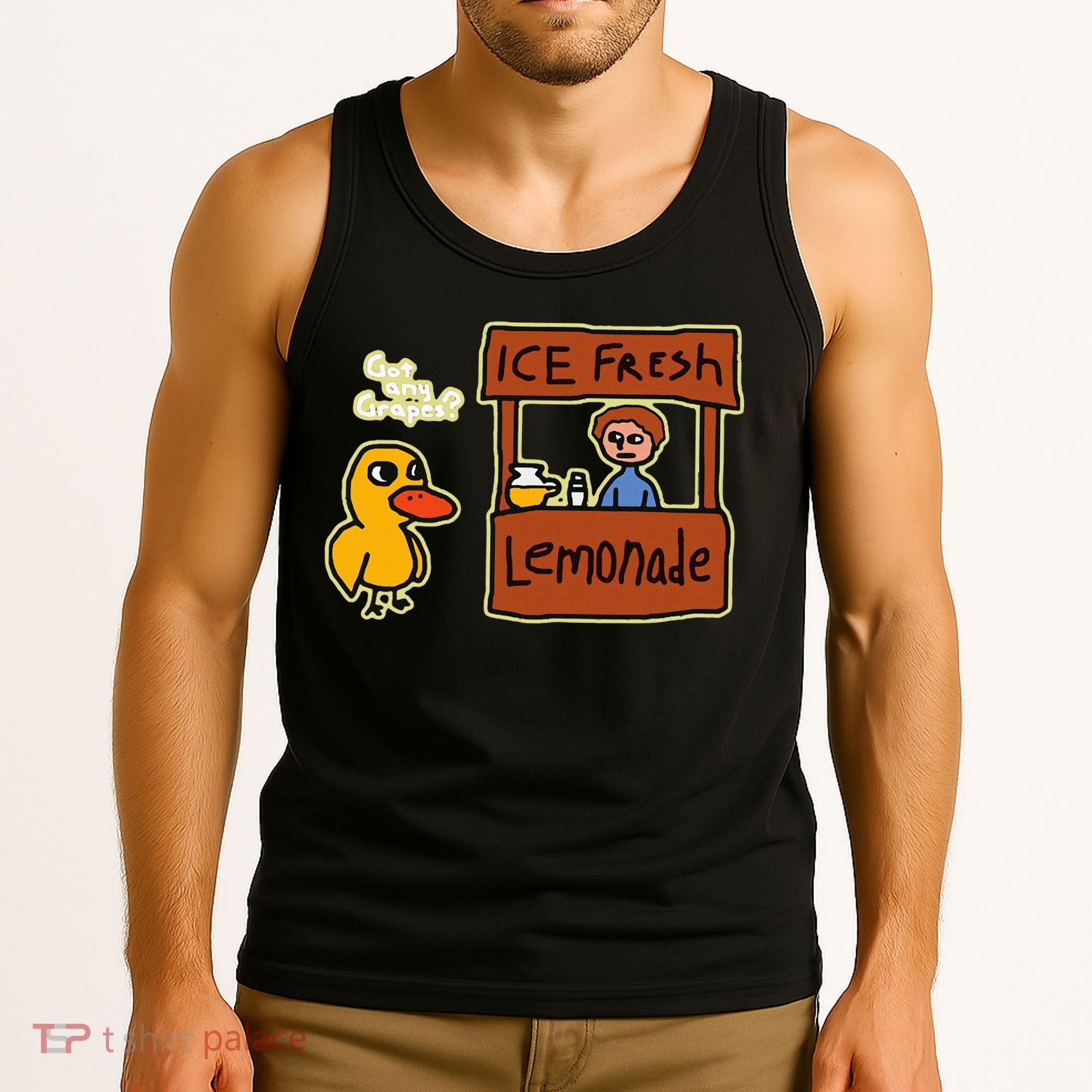 Ice Fresh Lemonade Duck Funny Got Any Grapes Love Gift Tank Top