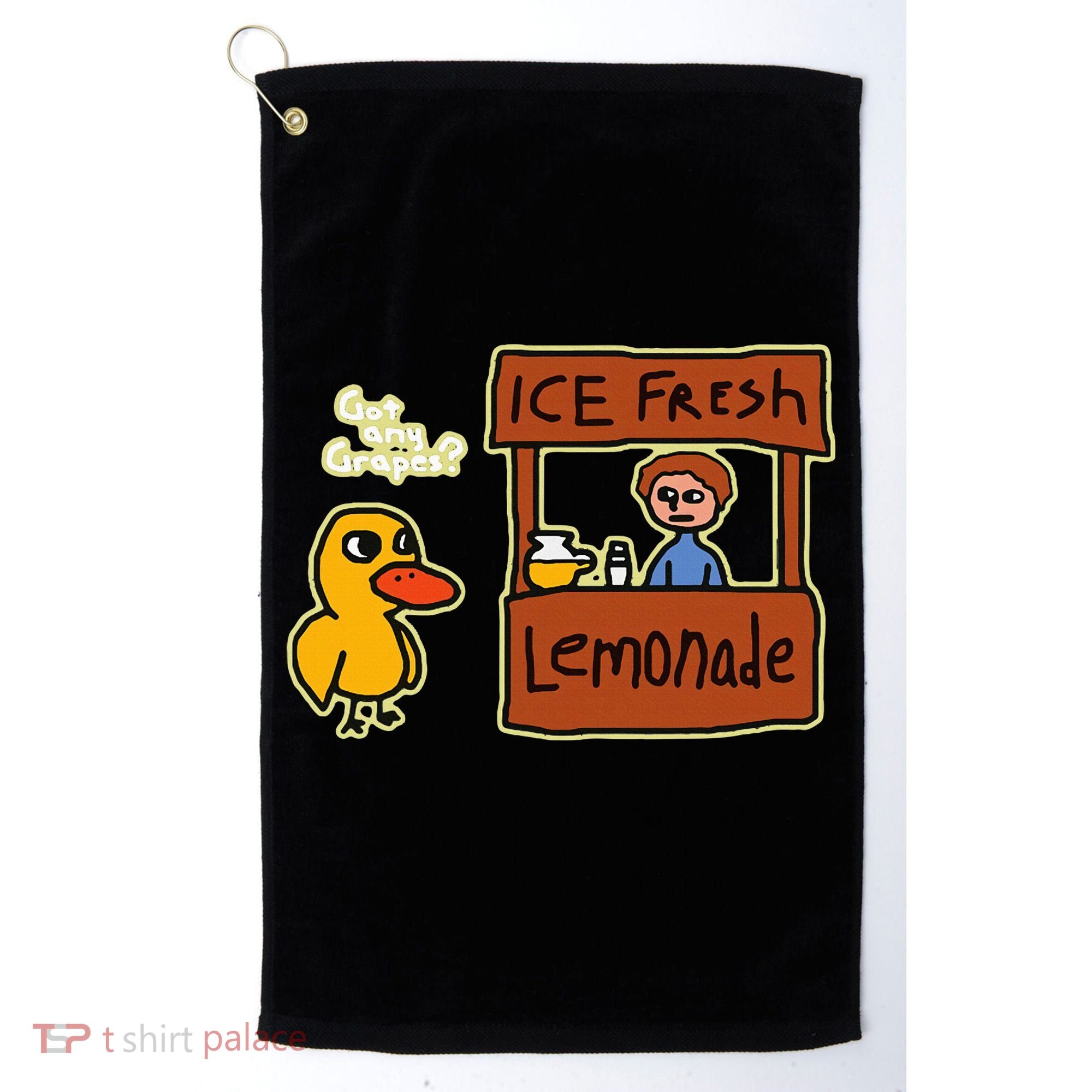 Ice Fresh Lemonade Duck Funny Got Any Grapes Love Gift Golf Towel